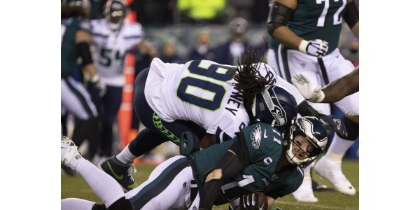 Seattle Seahawks rookie bred mottagare hjälper Russell Wilson att vinna